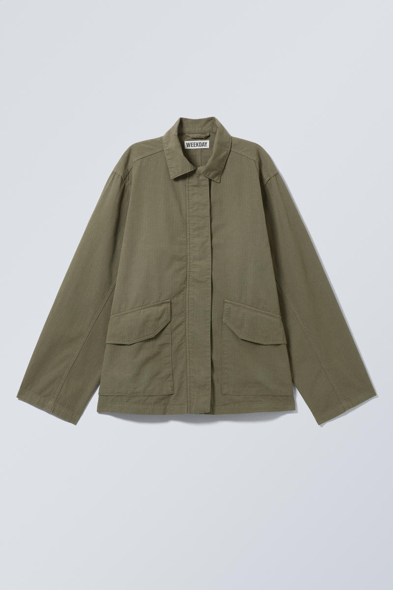 Washed Ripstop Jacket | Weekday