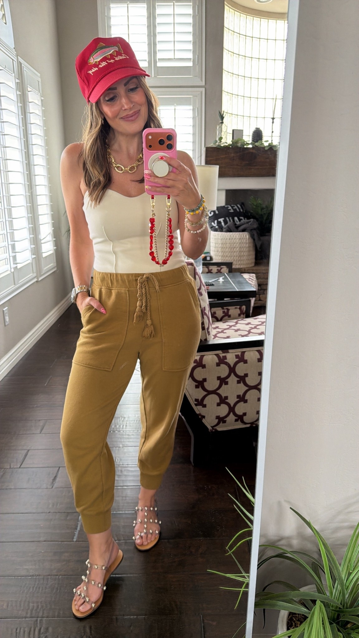 Hat is Ginneca Row❤️🎣- catch of the day!  

#LTKmomlife #LTKdayinmylife #LTKOver40