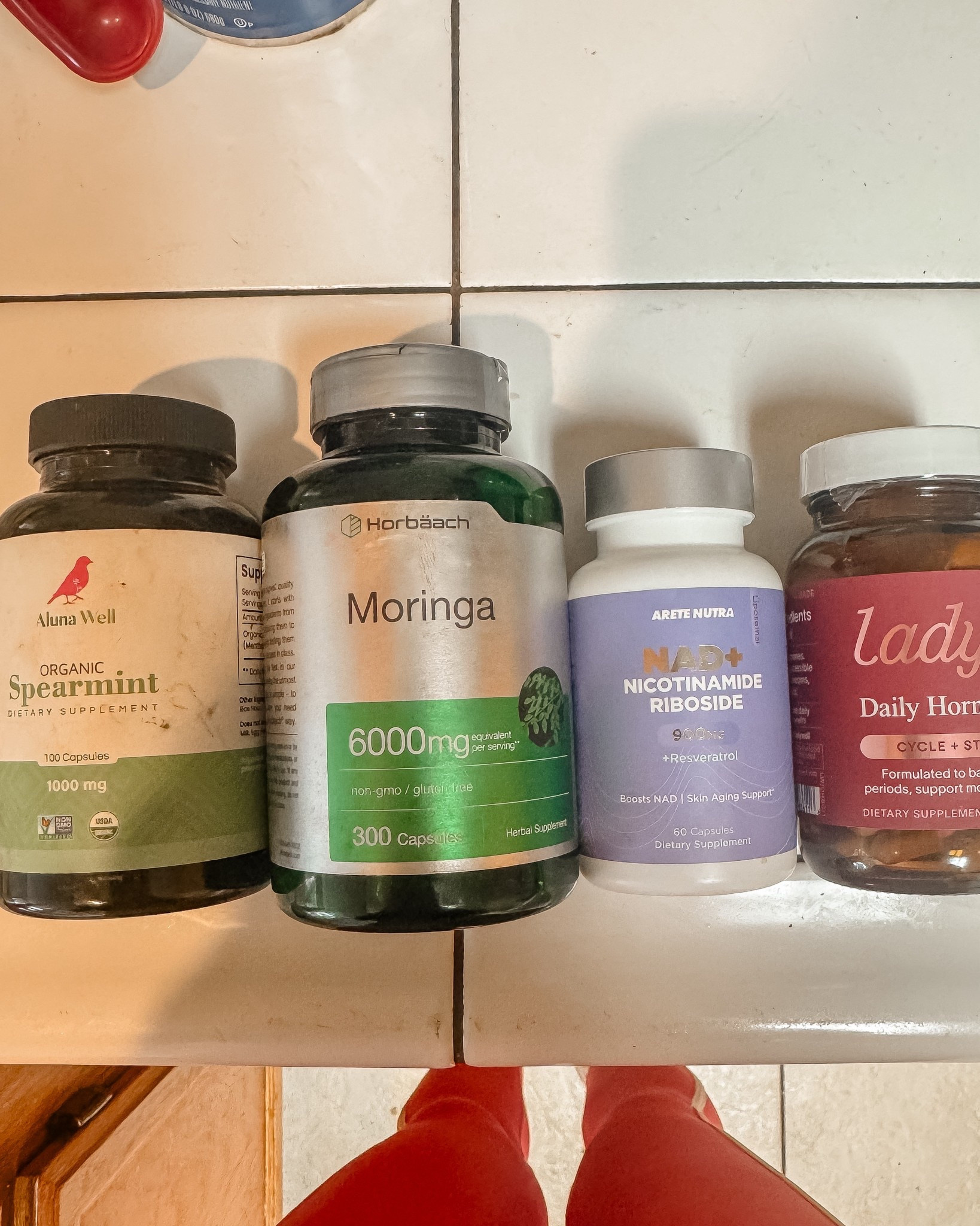 Over 40 Supplements 

These are my tried and true supplements to kee my feeling and looking my best at 40. I can't link the NAD + but you can purchase direct from the site Arete Nutra!

#supplements #healthy #over40

#LTKmomlife #LTKOver40 #LTKselfcare