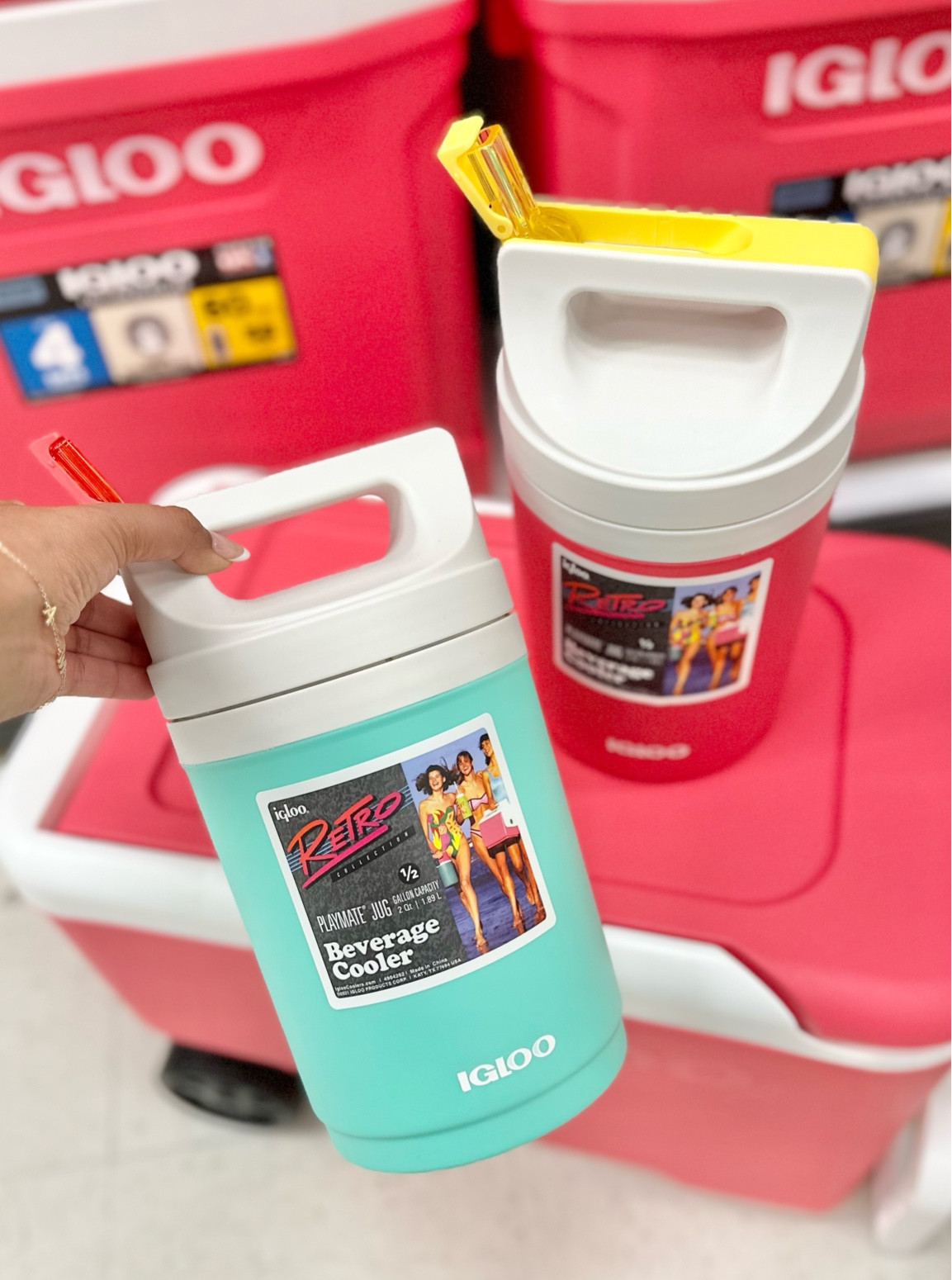 Retro water jugs!