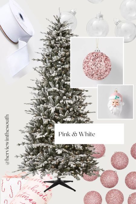 Decorate for Christmas with pink and white!

target. home. style. girls. girly. girls room. daughter. pretty. pink santa.

#LTKSeasonal #LTKHoliday #LTKhome