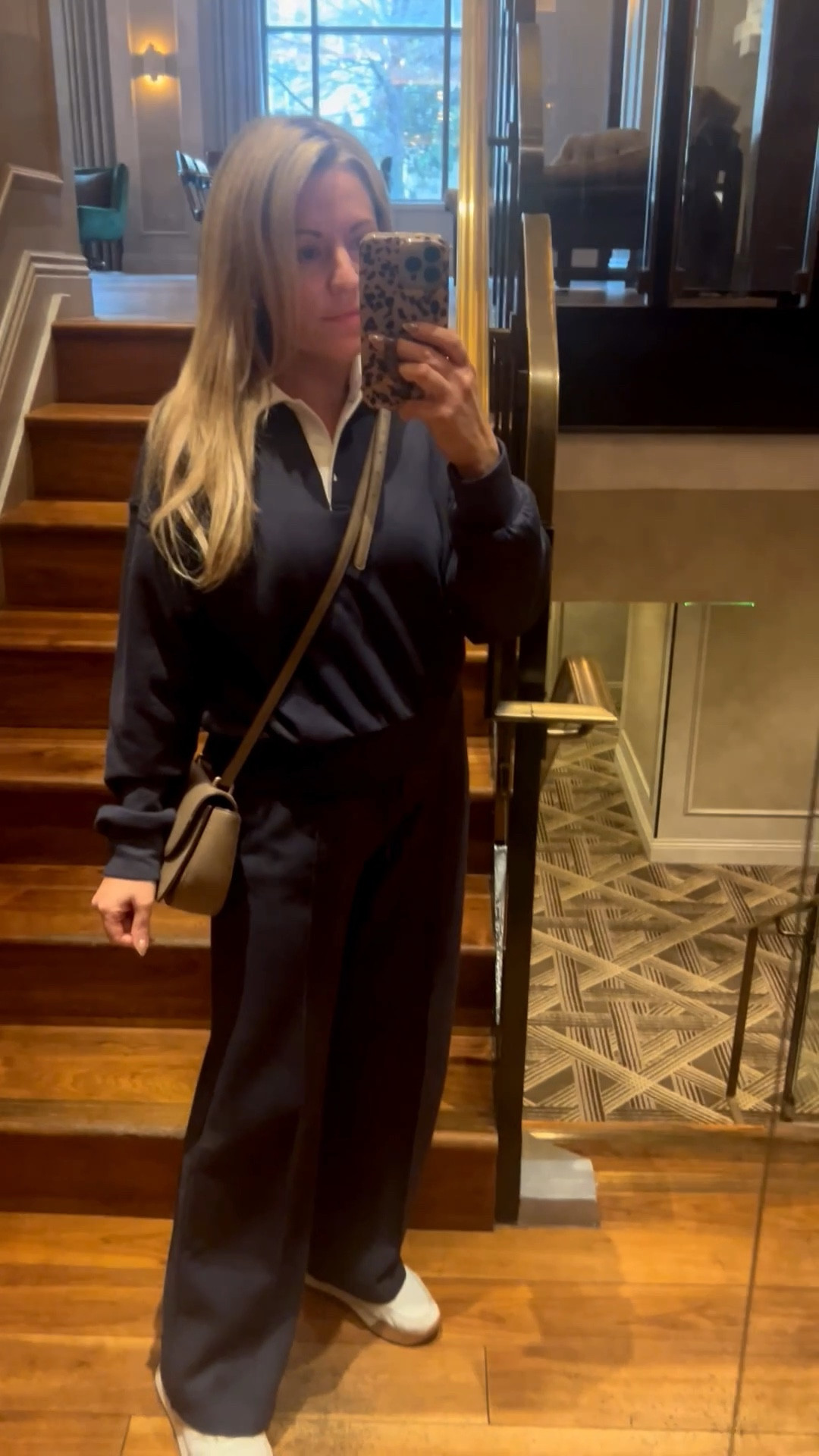 Love this Old Navy Dynamic Fleece Pique Polo and Dynamic Fleece Pants for travel. Perfect travel set and looks high end. This was perfect for a spring break trip to Washington DC this week. Looks preppy and yet comfortable. 
Comes in tall and petite as well. 

#LTKActive #LTKootd #LTKTravel