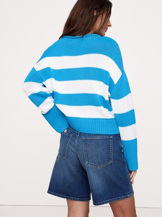 Cotton Roll-Neck Sweater | Banana Republic (US)