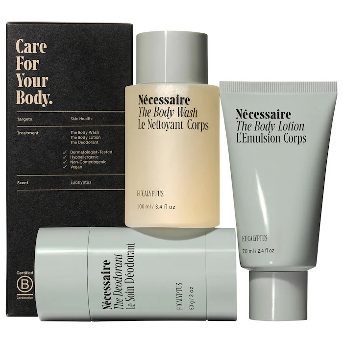 Eucalyptus Body Essentials Set - Trial + Travel | Sephora (US)