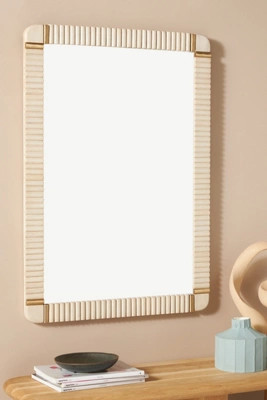 Elisabeth Wooden Mirror | Anthropologie (UK)