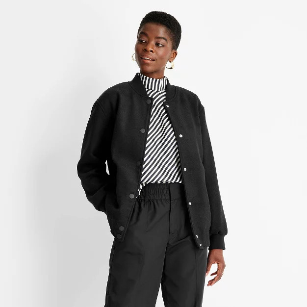 Women's Bomber Jacket - Future Collective™ with Kahlana Barfield Brown | Target