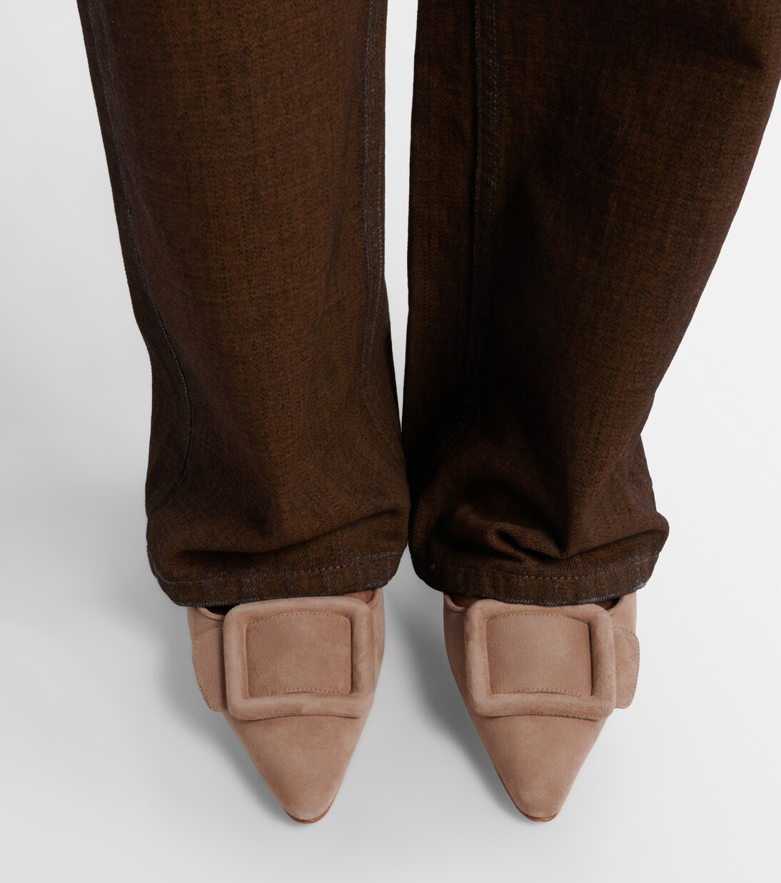 Maysale 70 suede mules | Mytheresa (US/CA)