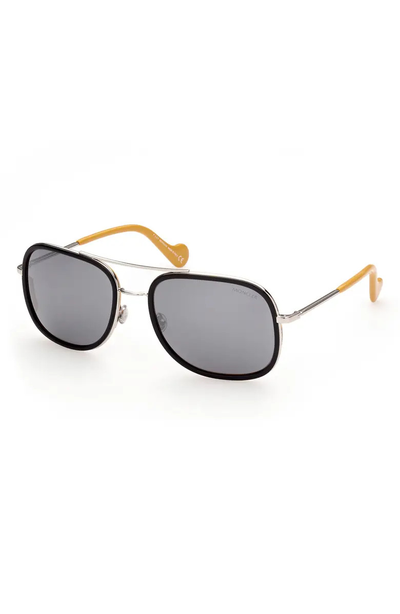 Moncler 61mm Aviator Sunglasses | Nordstrom | Nordstrom