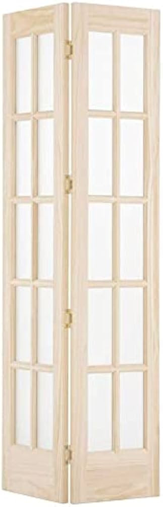 LTL Home Products 872520 Classic French Traditional Divided Glass French Bifold Intior Wood Door,... | Amazon (US)