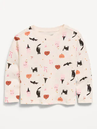 Printed Long-Sleeve T-Shirt for Toddler Girls | Old Navy (US)