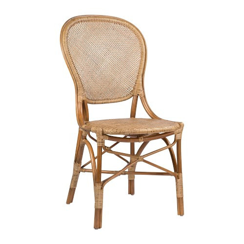 Aubrey Dining Side Chair, Rattan, Antique | Williams-Sonoma