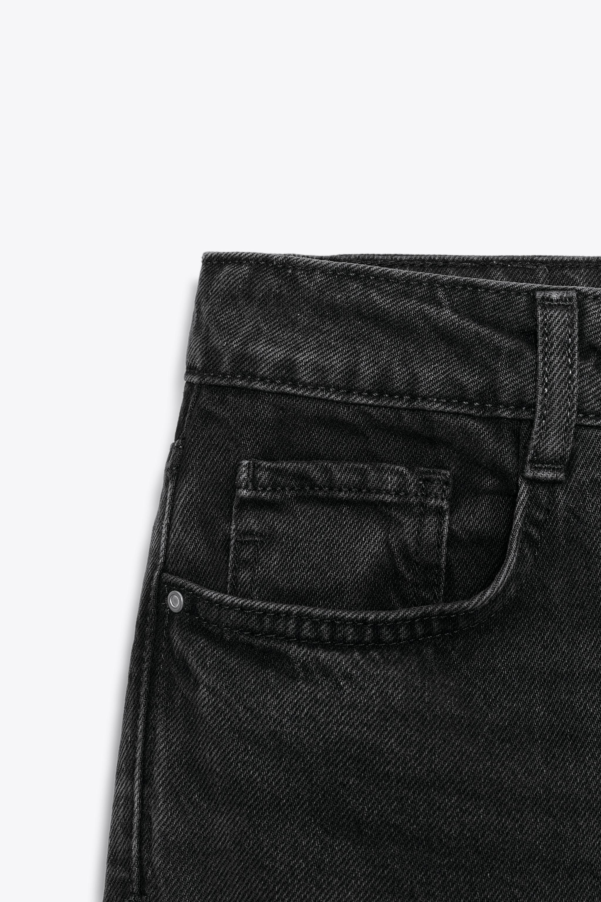 Z.02 STRAIGHT HIGH-WAIST ANKLE JEANS | Zara US