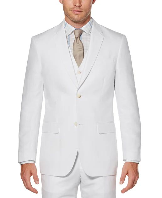 Tall Linen Suit Jacket | Perry Ellis