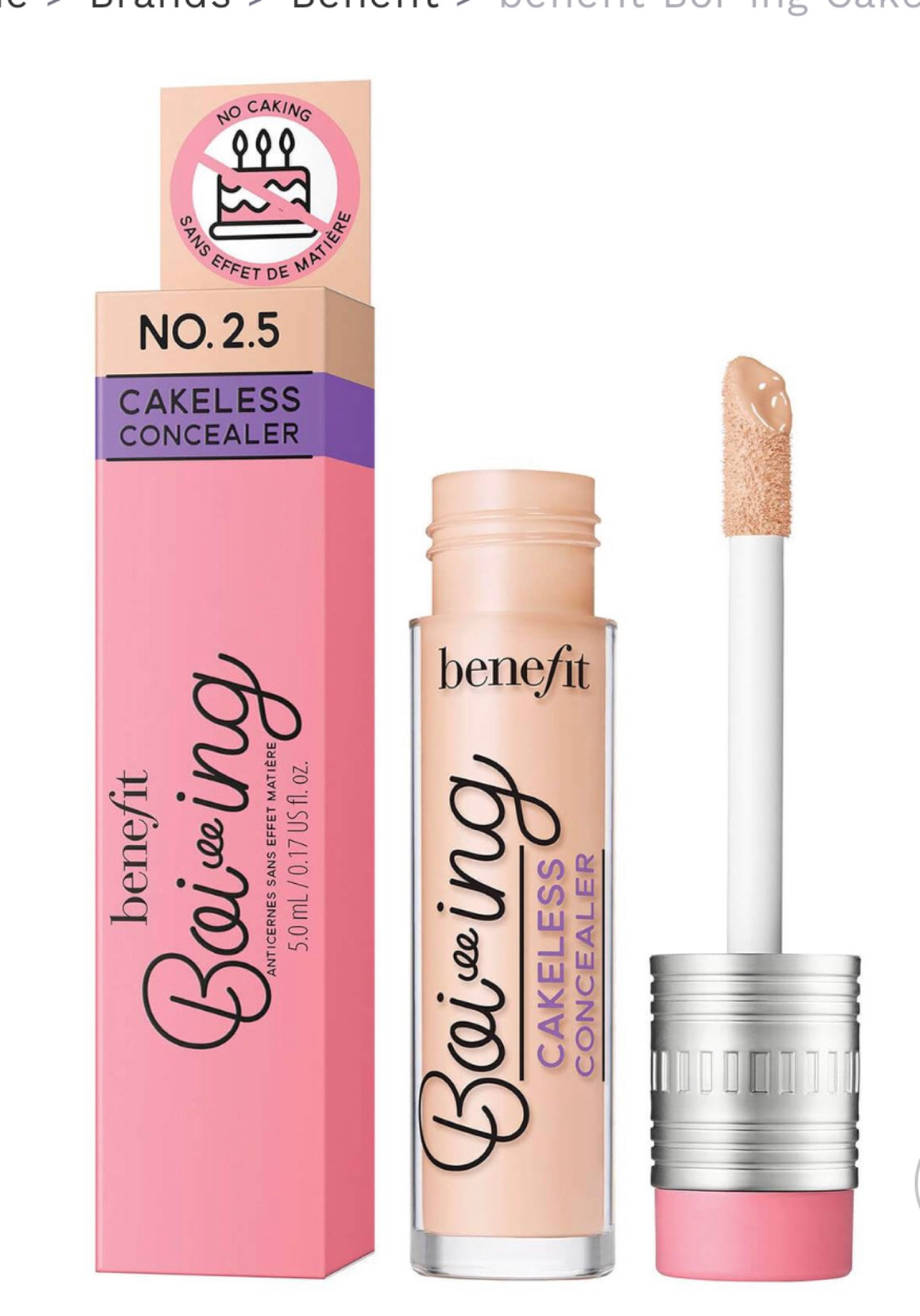 A full-coverage concealer, helping to brighten and even out the skin tone, promoting a flawless-looking finish

#LTKbeauty