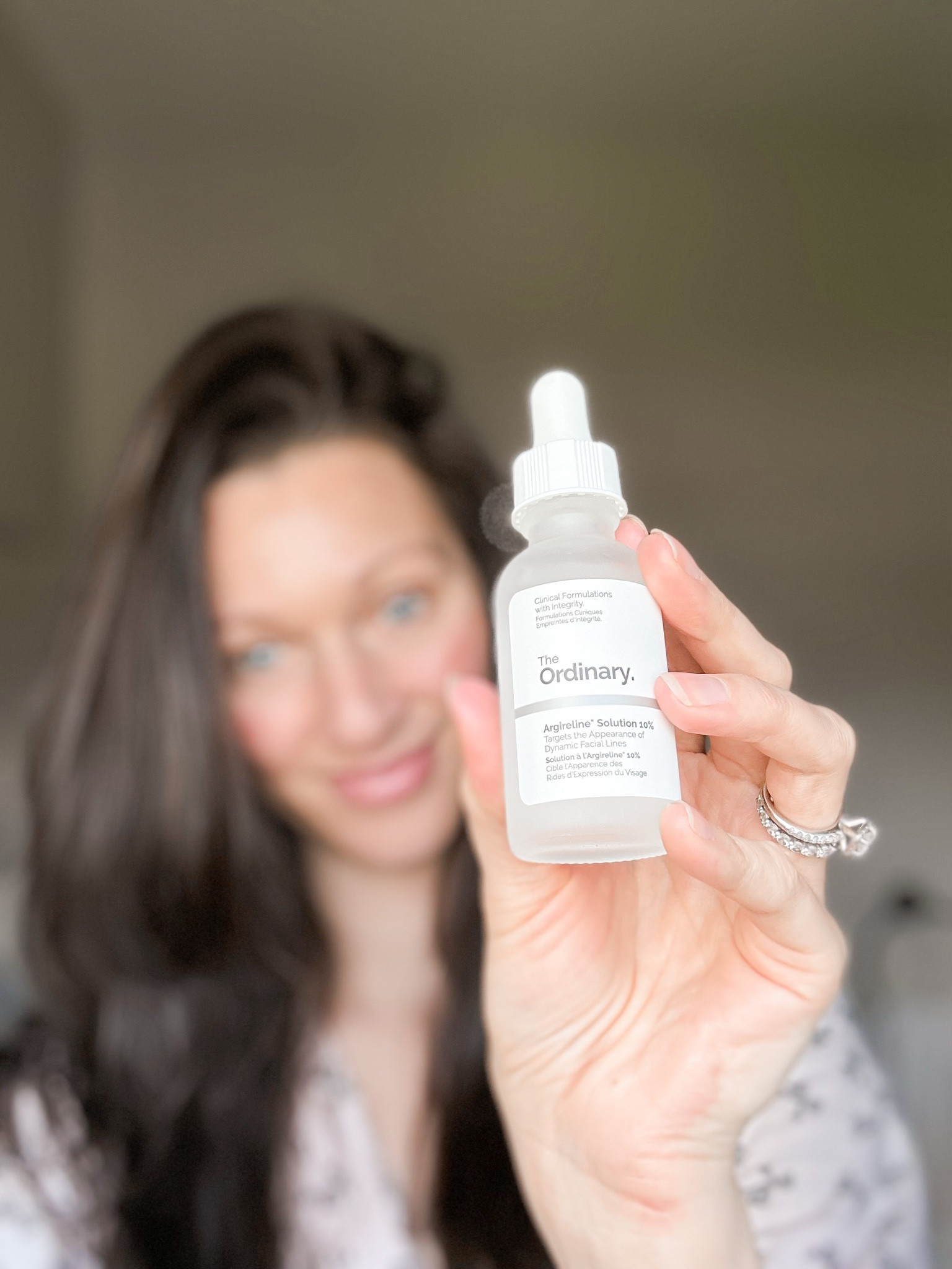 This $9 serum may seriously be like Botox in a bottle! It inhibits the neurotransmitters within the muscle creating the same Botox like effect. I’m kind of obsessed and the fact that it’s rated a #2 on EWG makes it a MUST-TRY in my book! 
#botoxinabottle #cleanbeauty #argireline #theordinary

#LTKunder50 #LTKbeauty