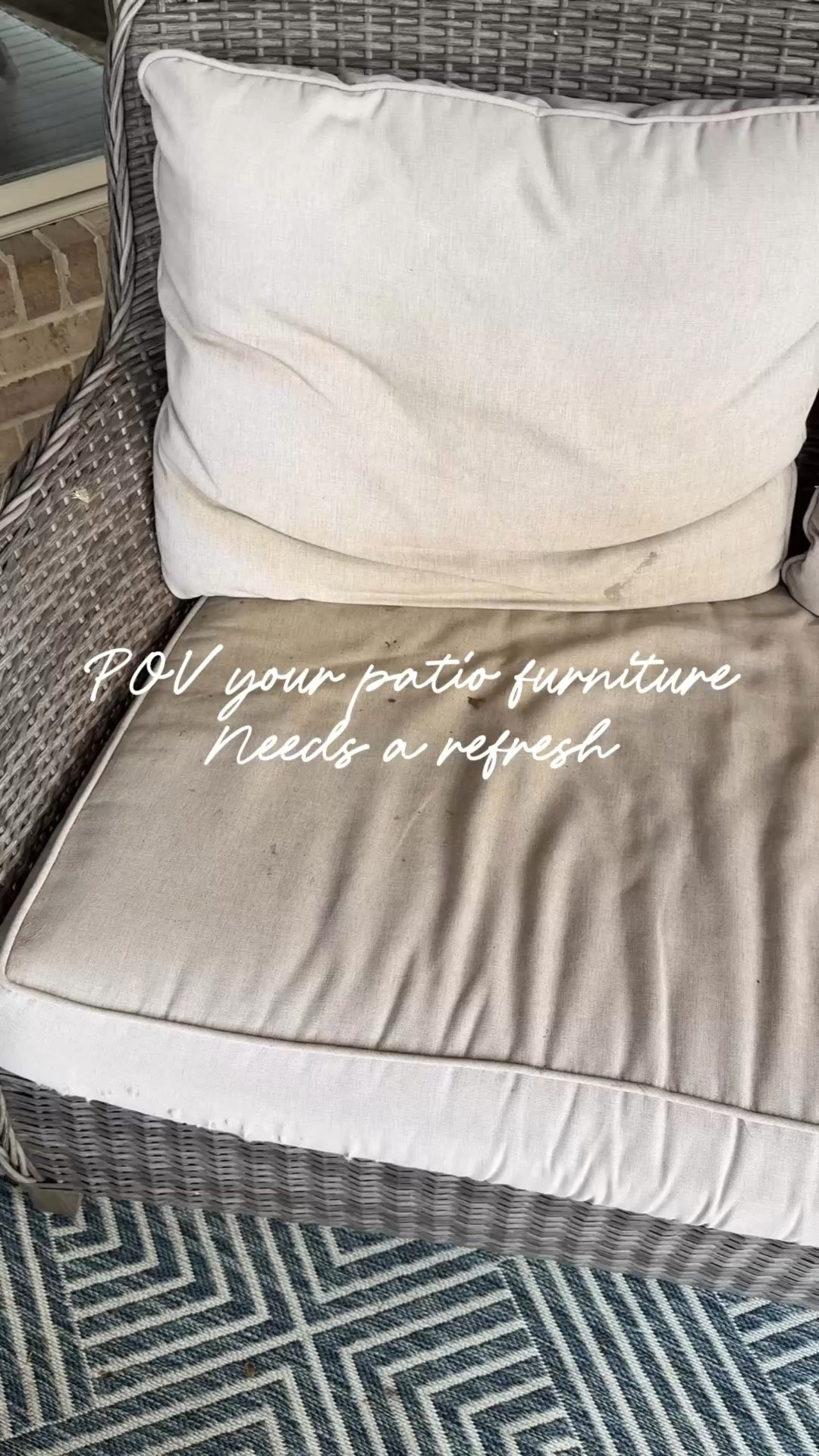 Outdoor refresh in the easiest way 🤍 These patio cushions made such a difference and instantly made the space look cleaner, brighter, and more put together. They’re comfortable, hold their shape well, and the removable covers make them even better for everyday use. A simple update that makes the whole patio feel new again. #ltkhome #ltkfinds #patiorefresh #outdoorliving #patiodecor #outdoorfinds #backyardstyle #homeupdates

#LTKSeasonal