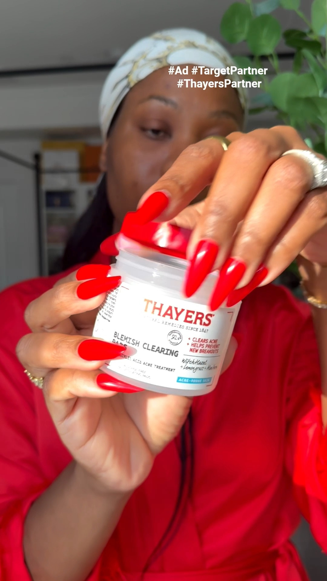 #ad When you find the exfoliating pad that understood the assignment, you share it 🤭Using @Thayers Blemish Clearing Pads has been a total game changer. It offers gentle exfoliation to clear blemishes, unclog pores and control acne. It has witch hazel, aloe vera and lemongrass which make it soothing on the skin. 
You’re just one pad away from your clear skin glow, so grab Thayers @Target Today! 
#ThayersPartner #targetstyle #TargetPartner #Target @shop.ltk #liketkit 

#LTKHoliday #LTKGiftGuide #LTKBeauty