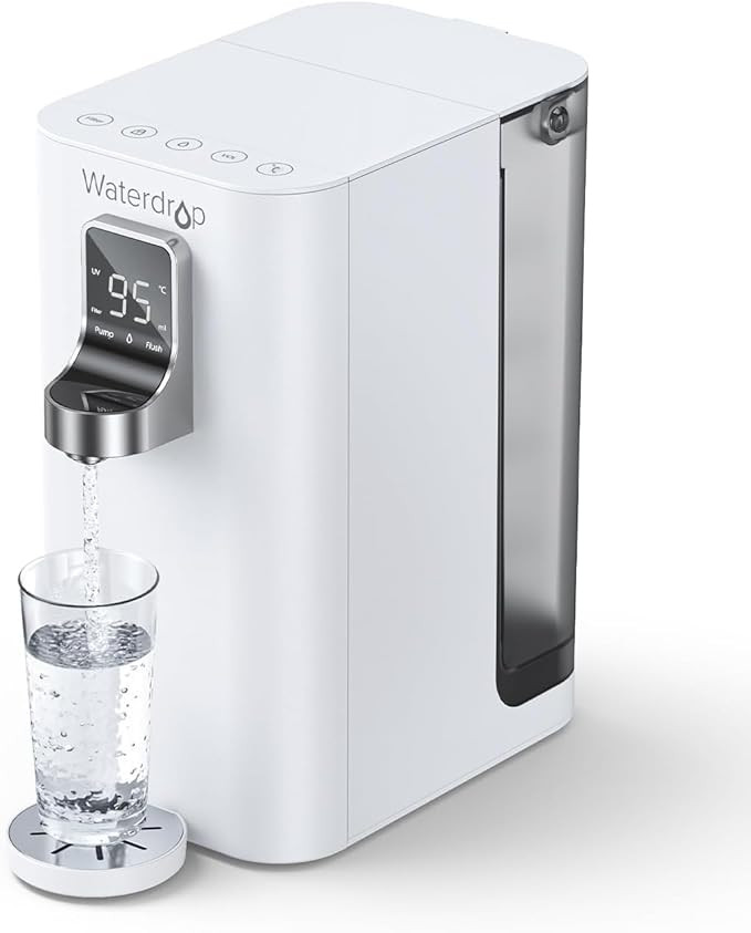 Waterdrop K19 Countertop Reverse Osmosis Water Filter System, Instant Hot Water Dispensers, Porta... | Amazon (UK)