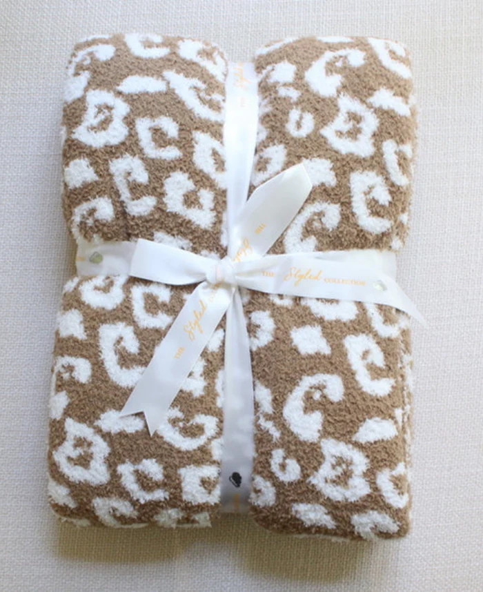 Leopard Buttery Blanket | The Styled Collection
