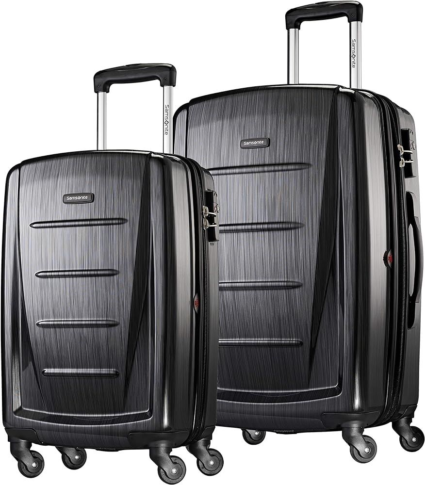 Winfield 2 Hardside Expandable Luggage with Spinner Wheels, Brushed Anthracite, 2-Piece Set (20/2... | Amazon (US)