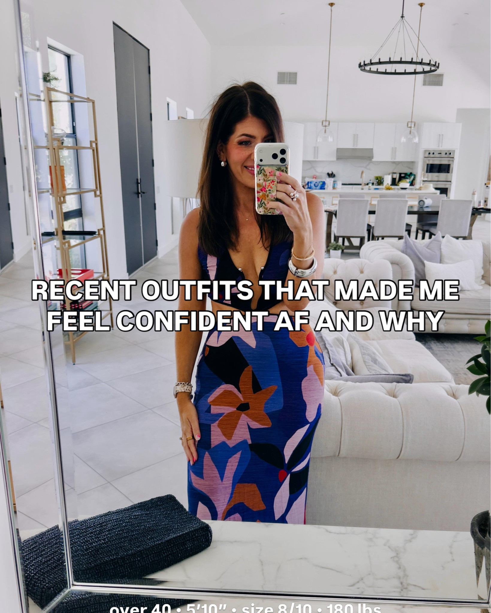 Recent outfits I wore that made me feel confident af and why! Something about that first kiss of warm summer air and light fabrics that has me feeling some kind of way! Which of these is your favorite? 

Use “Confident Outfits” to have the details for all of these sent your way! 
(Aff)

#midsizeoutfit #summeroutfit #womensfashion #momoutfit #size10