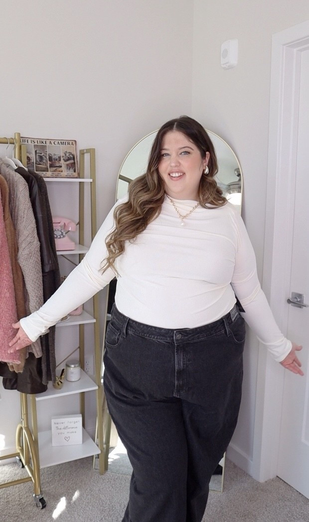 Wearing a size 1X in top, 22 in bottoms but I have to exchange a size down or two soo I’ll keep you guys updated 😘

Most of my long sleeve shirts are so basic but this is high quality & unique with the asymmetrical neckline. Obsessed. I love fashion but can get sick of keeping up with trends and always buying new things but it’s so fun to express yourself through fashion, this collection is everything. 

#LTKPlusSize #LTKHoliday #LTKStyleTip