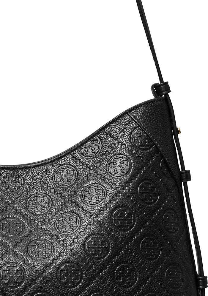 T Monogram Pebble Leather Messenger Bag | Nordstrom