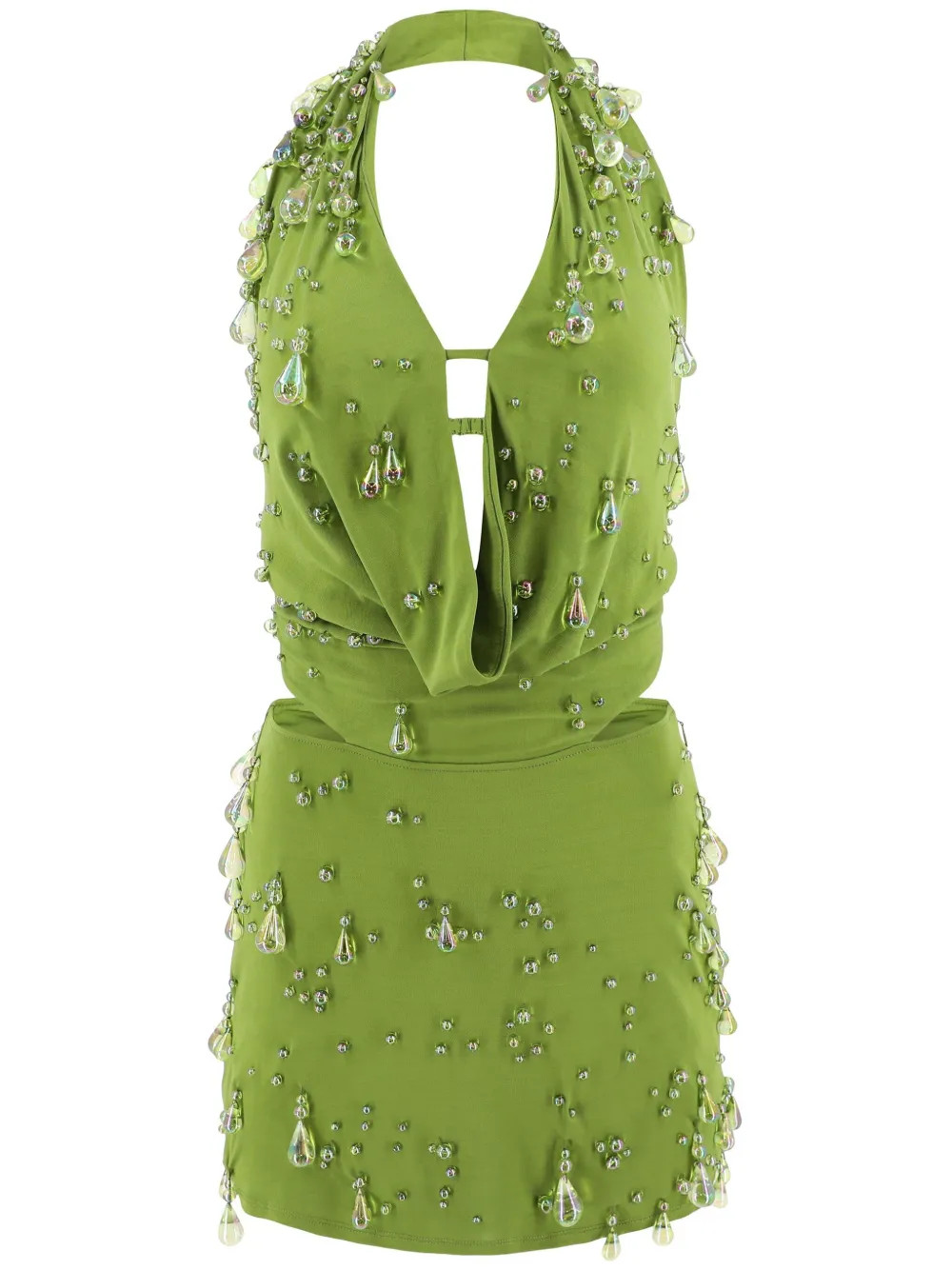Issey bead-embellished mini dress | Farfetch Global