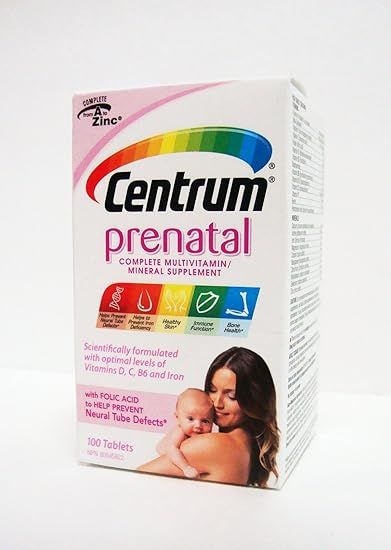 Centrum Prenatal Tablets 100 | Amazon (CA)