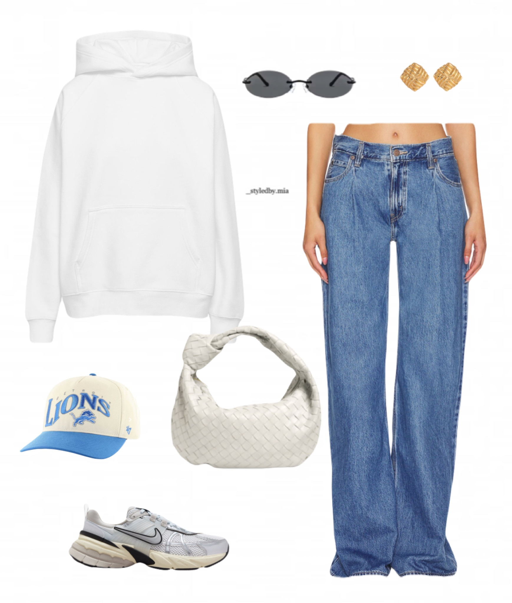 Shoes are Nike v2k, hat is lions merch 

#LTKU #LTKSeasonal #LTKStyleTip