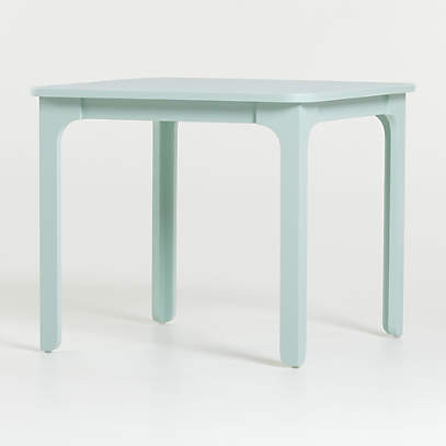 Brady Grey Square Kids Play Table + Reviews | Crate & Kids | Crate & Barrel