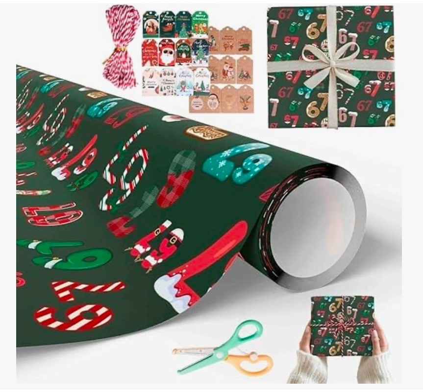 6-7 wrapping paper for the kids?! Run!!! 



#LTKHoliday #LTKGiftGuide #LTKKids