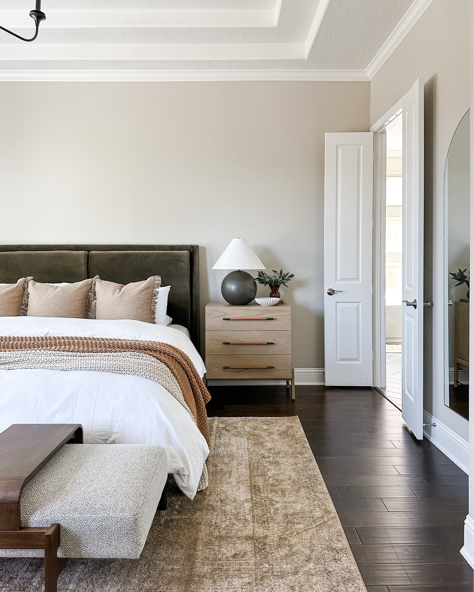 Bedroom views! Sale alert on my lamp,  nightstand and headboard. Make sure you click on the link and head to the website to see the sale price! Labor Day sale

#LTKHome #LTKStyleTip #LTKSaleAlert