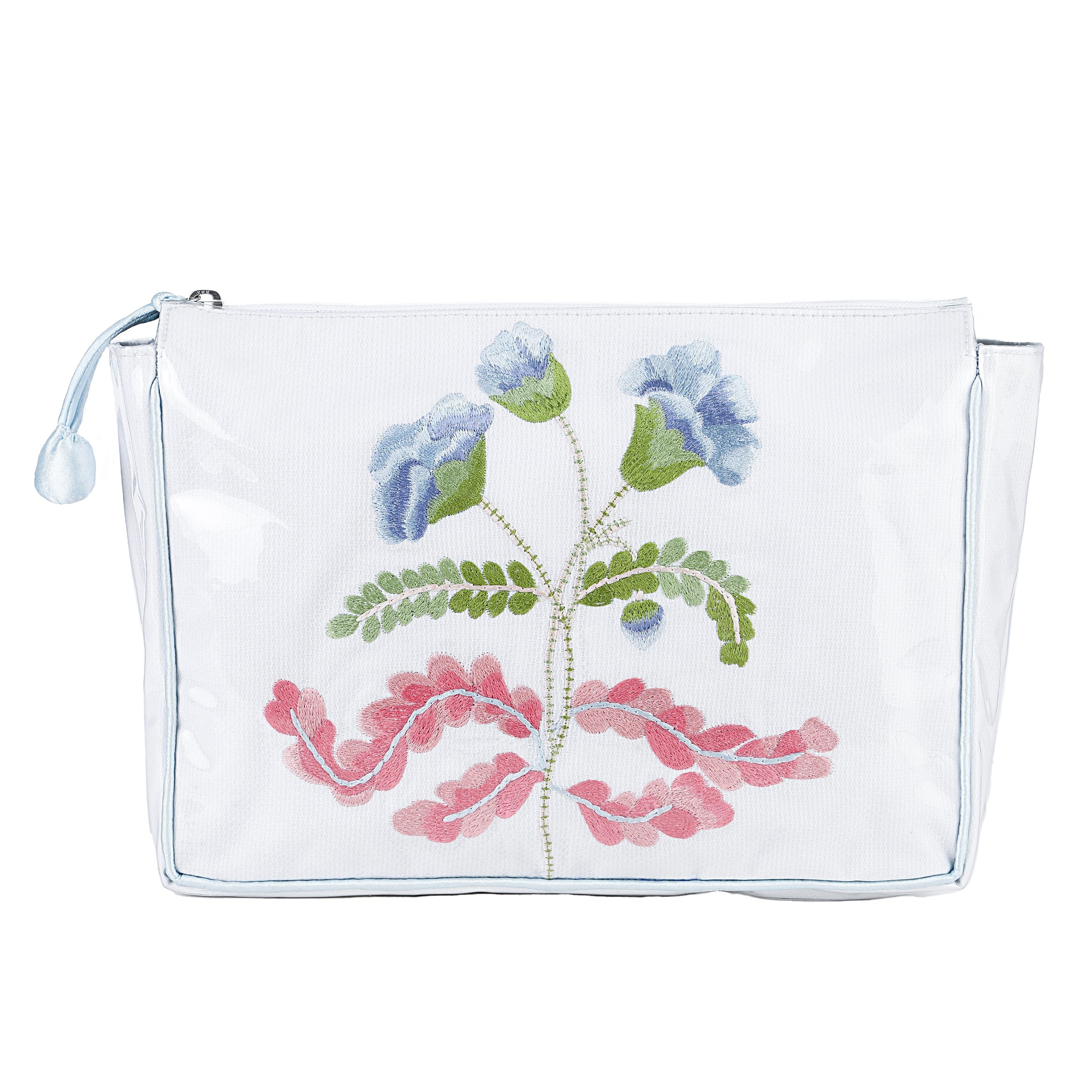 Carnation Large Makeup Bag | Lenora