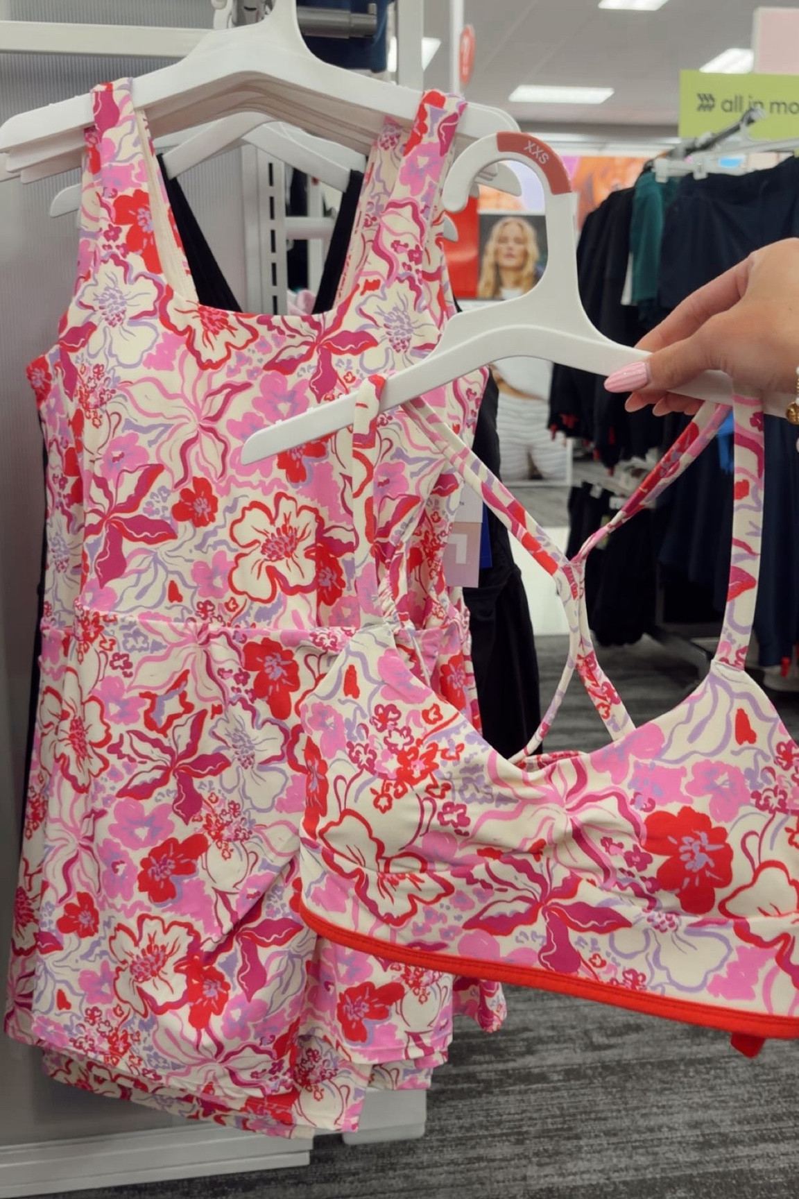 cutest summer patterns in these activewear picks at target! The bright florals and mix of reds and pinks is so cute to wear during the summer. For any active event, morning walks, evening pickleball, going to the gym, or running errands, these are perfect. Buy all your new summer activewear and matching sets from joylab at Target!!

#LTKTarget #activewear #targetfinds #matchingsets #joylab #summeroutfits #LTKactive #workoutwear 

 #LTKootd #LTKfitnessgoals #LTKActive