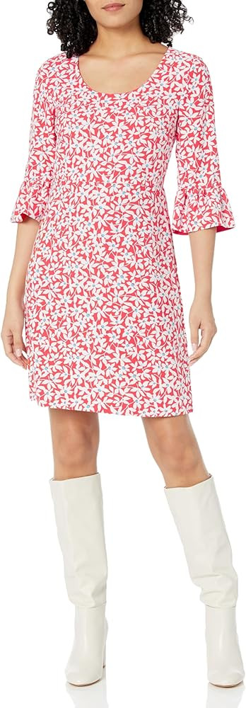 Draper James Rent the Runway Pre-Loved Floral Bell Sleeve Dress | Amazon (US)