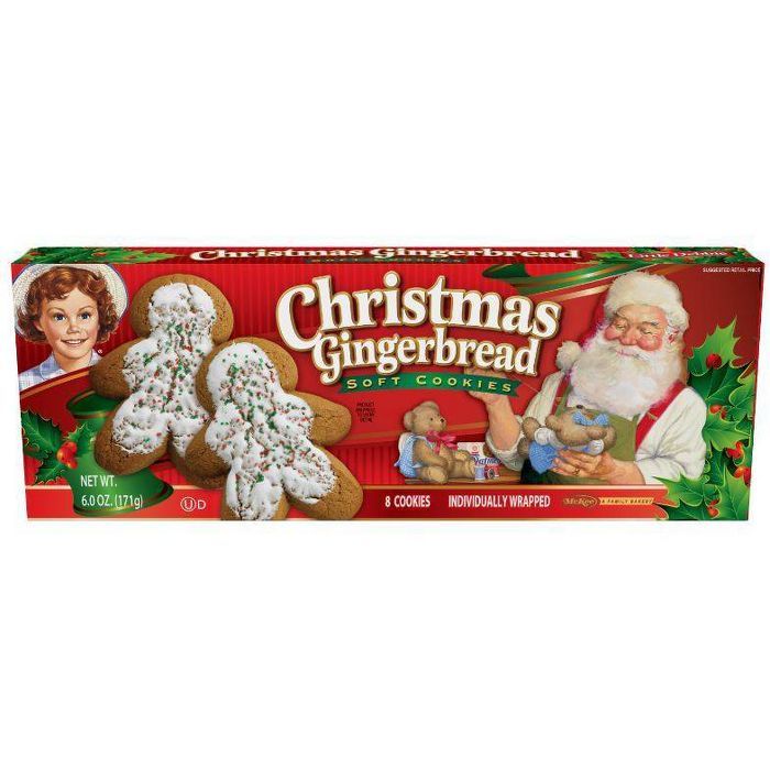 Little Debbie Christmas Gingerbread Cookies - 6oz | Target