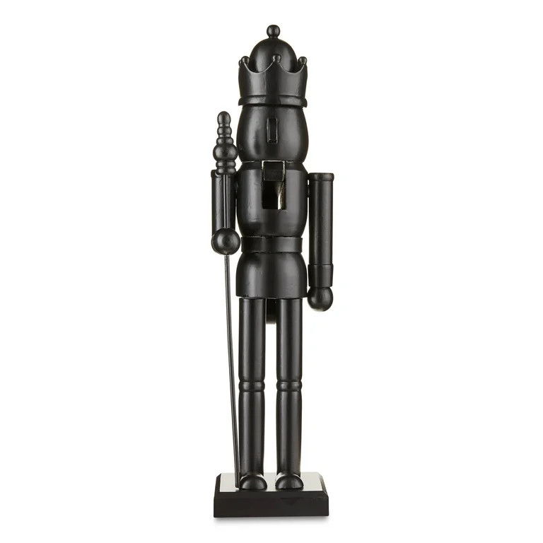 Christmas 15 in Black Nutcracker, by Holiday Time - Walmart.com | Walmart (US)