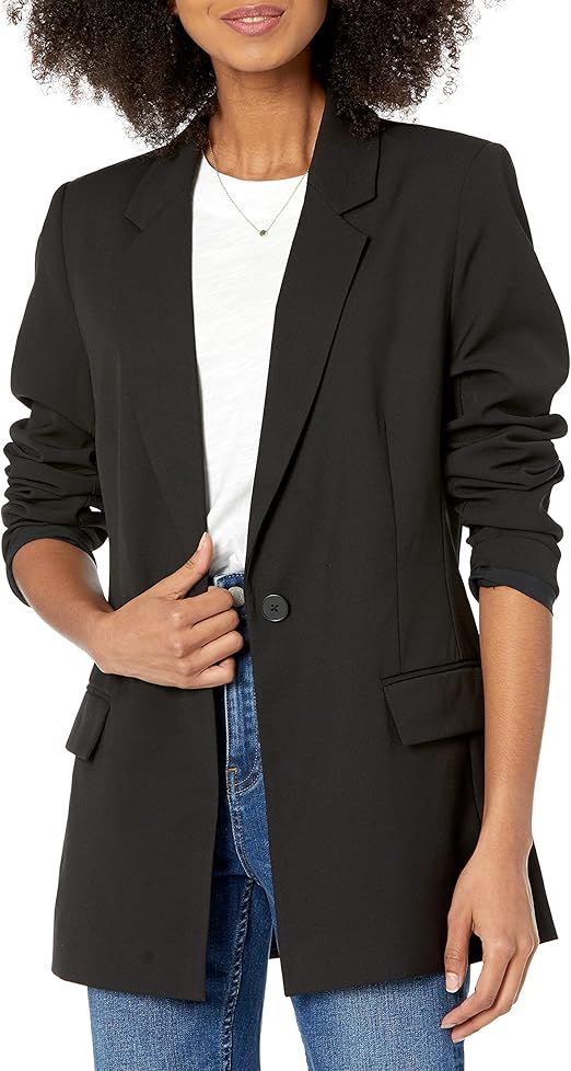 The Drop Women's Blake Long Blazer | Amazon (US)