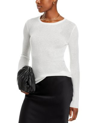 Long Sleeve Knit Top | Bloomingdale's (US)