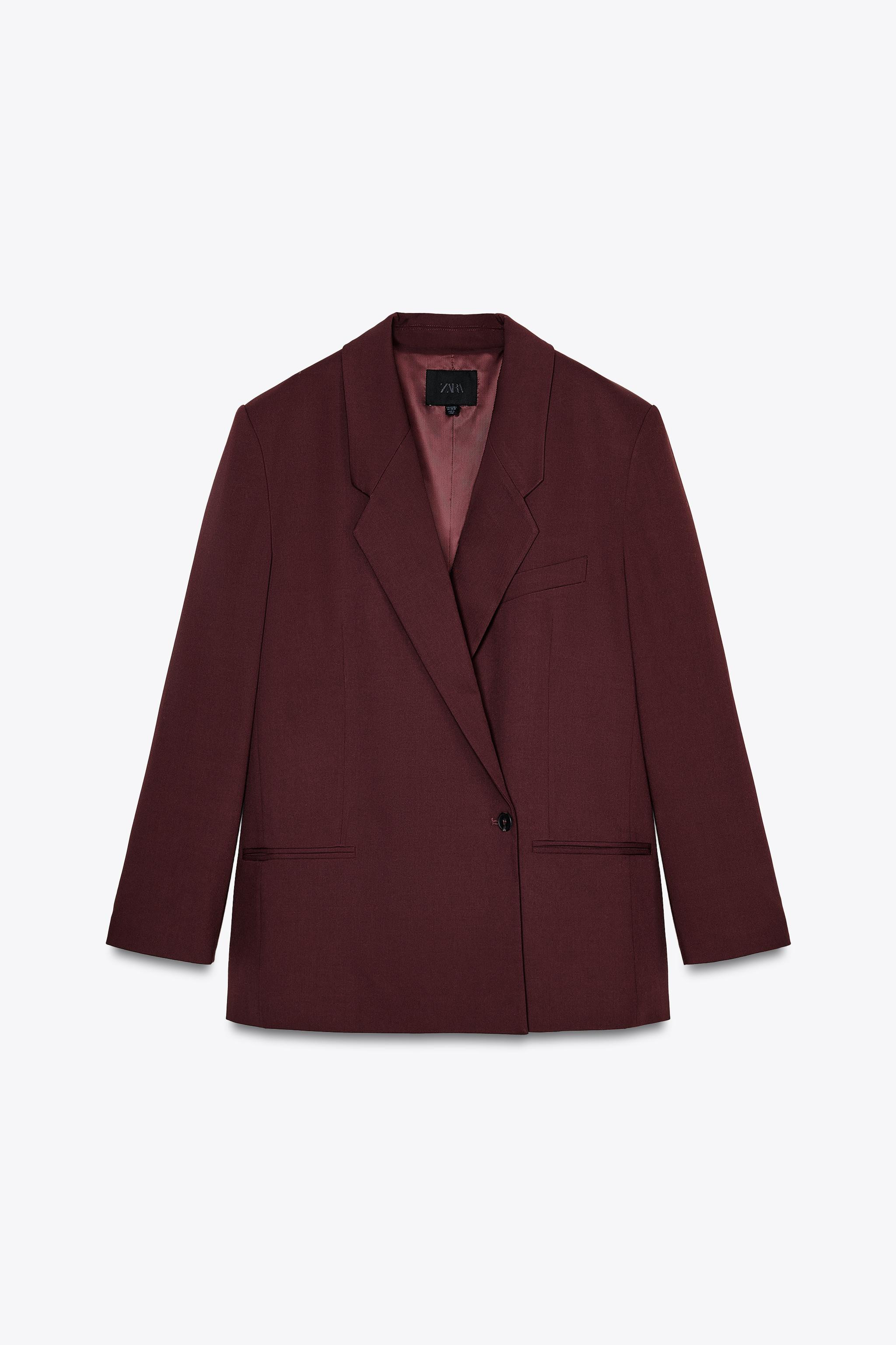 OVERSIZED DOUBLE-BREASTED BLAZER | Zara UK