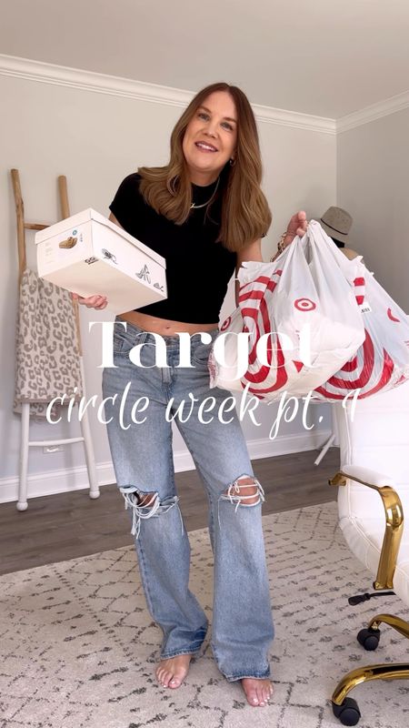 TARGET FOR THE WIN!!! These graphic tees, tanks, dresses and sandals are all 30% off🥳 Nashville tee small, wide leg jeans, size down
Crew tank medium, wide leg cargo lounge pants small
Striped dress small
T-shirt dress small would prefer a medium
Tank dress, medium
Platform sandals TTS


Target haul, target unboxing, target try on, target style, casual spring outfits, casual spring dresses, Nashville graphic tee, wide leg cargo lounge pants, what to wear, how to style, platform sandals, look for less, affordable fashion haul, outfit reel

#LTKover40 #LTKVideo #LTKxTarget