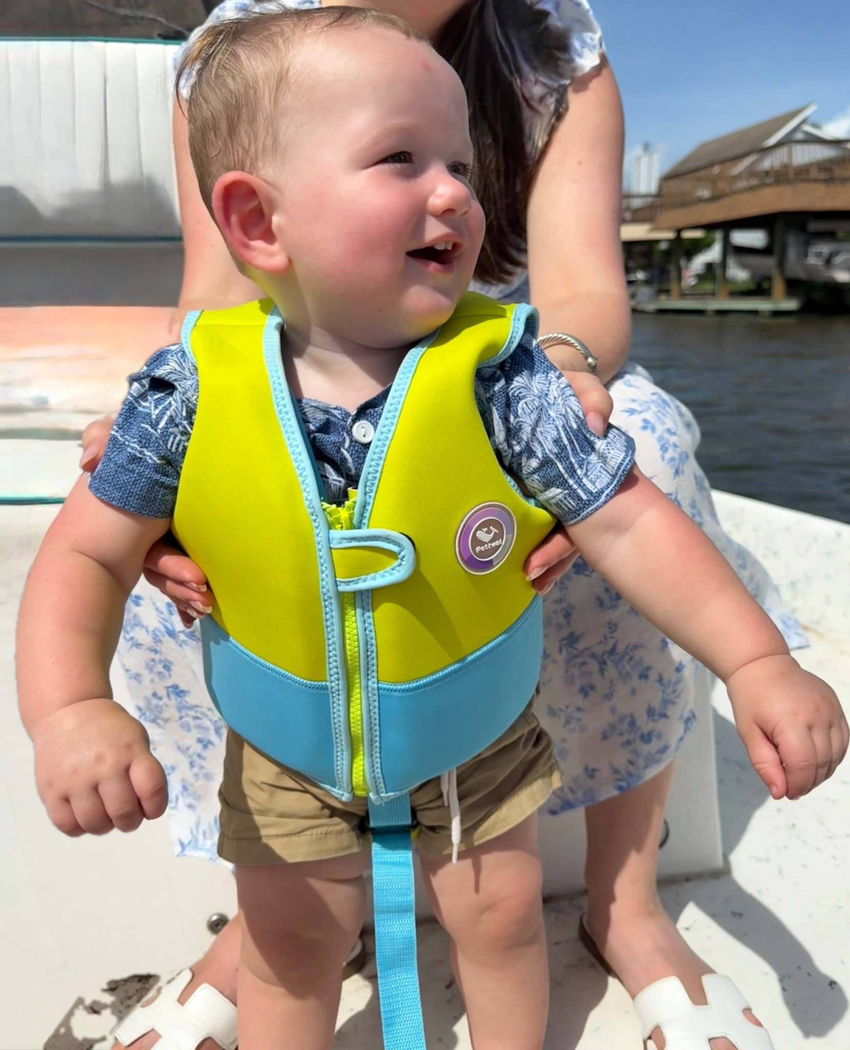 Great life jacket for my 12 month old, 25 pound baby! 

#LTKBaby #LTKTravel #LTKSeasonal