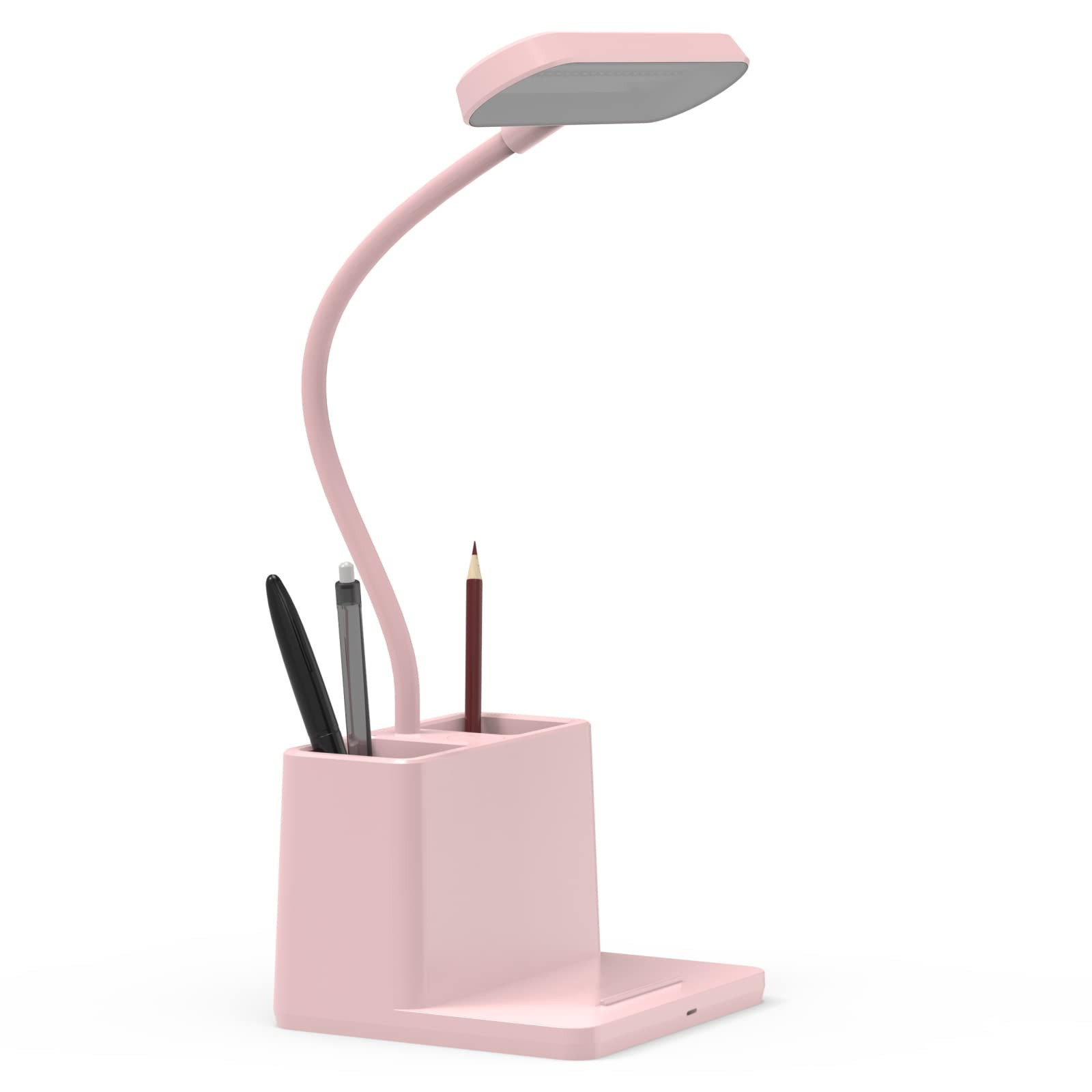 AXX Cute Desk Lamp, Pink Table Light for Women, Teen Girls, Adjustable LED, Small, Rechargeable, ... | Amazon (US)
