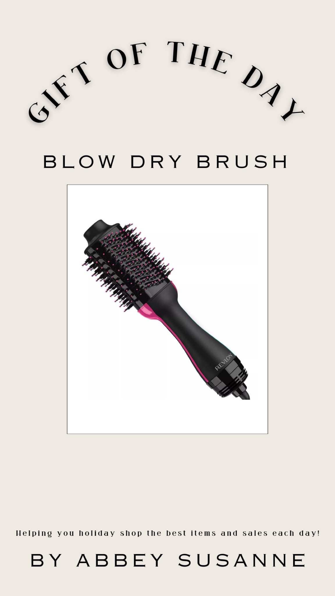 Get a salon blow out at home, adds volume to your hair! 

#LTKGiftGuide