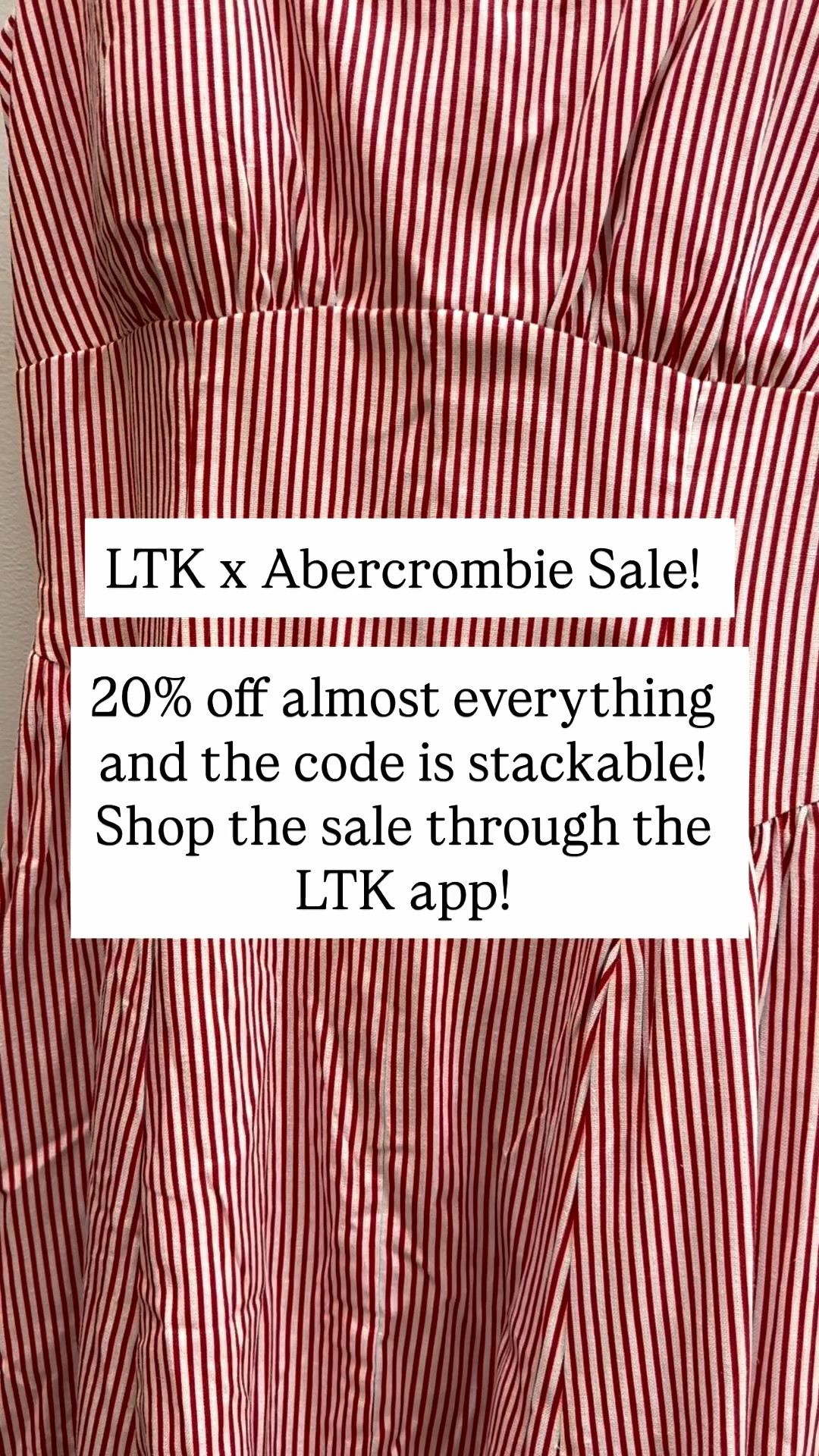 LTK x Abercrombie Sale! 

20% off almost everything and the code is stackable when you shop through the LTK App!

#LTKxAbercrombie #LTKSaleAlert
