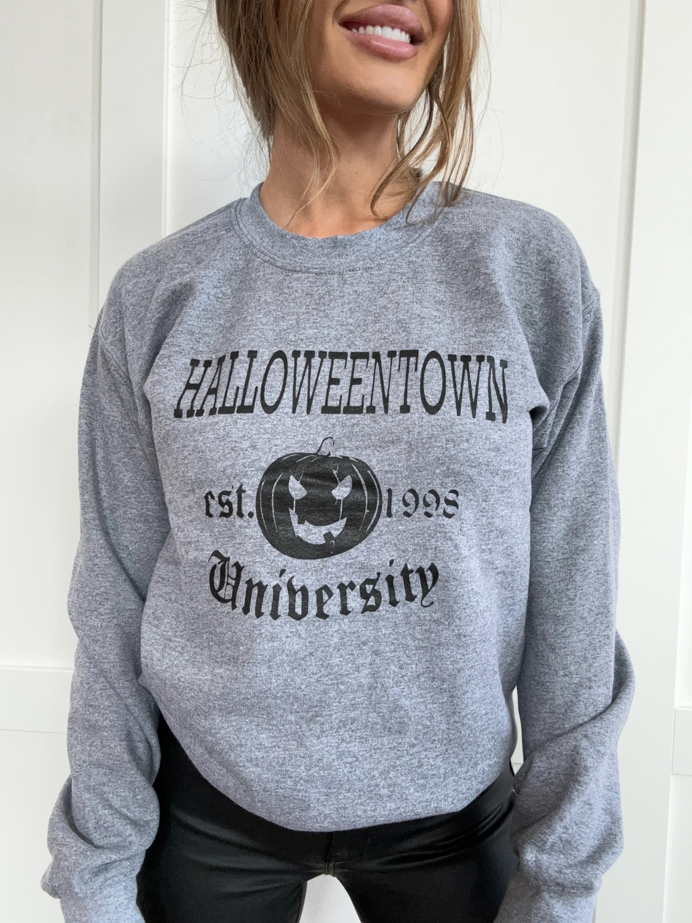 Halloween Town University Graphic Crewneck & Hoodie | Willow Boutique