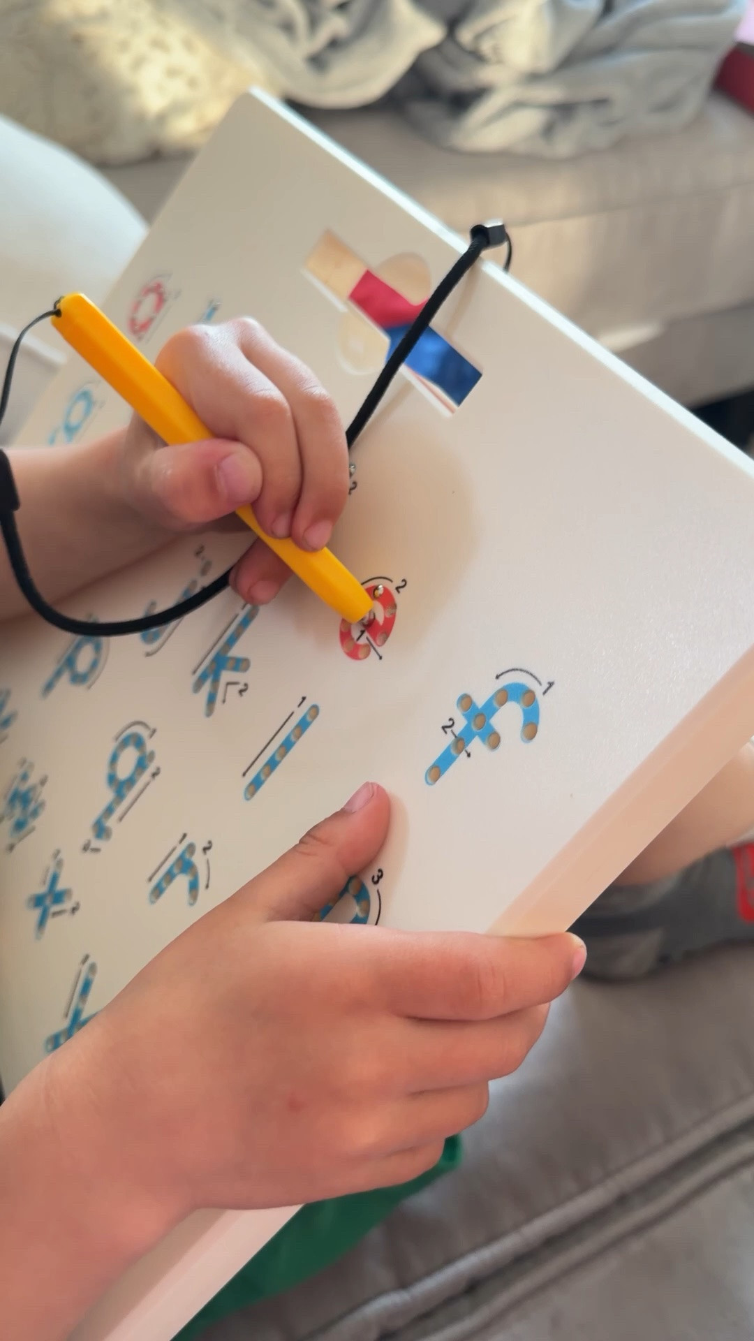 This is perfect for helping little ones & preschoolers practice and learn their letter and number formations!

#LTKmomlife #LTKKids #LTKSaleAlert