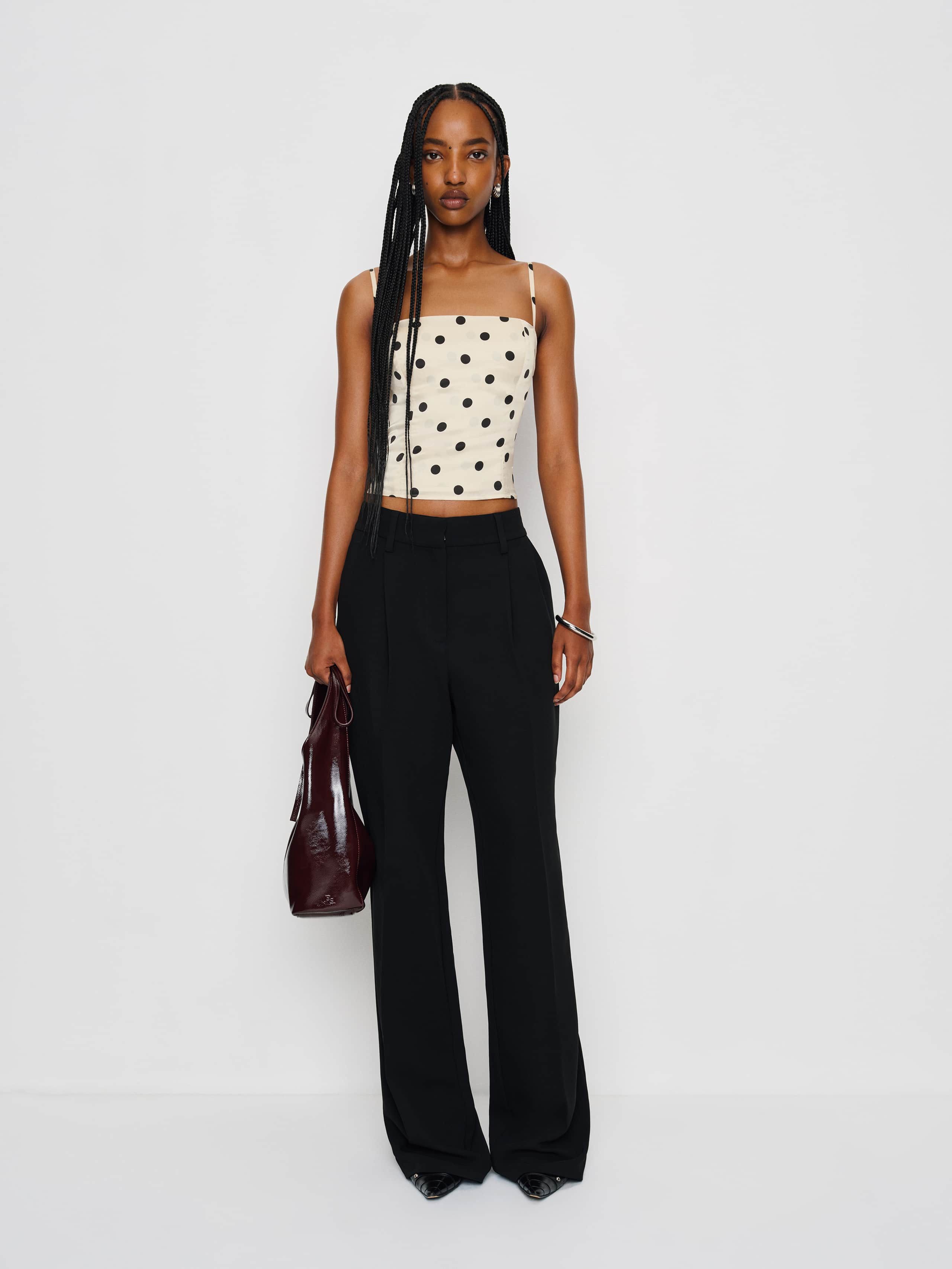 Overland Silk Top | Reformation (Global)