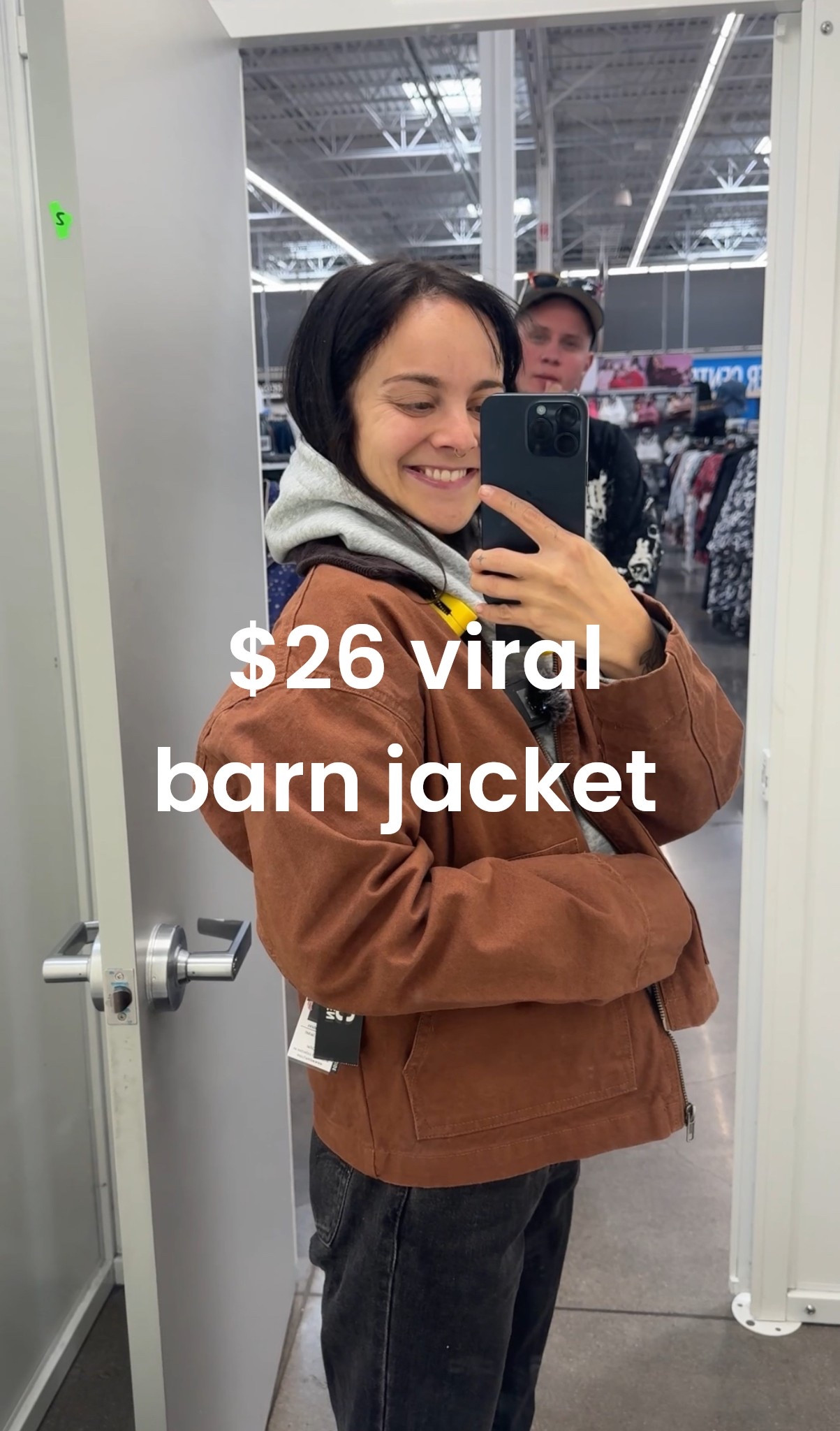 got this in S and still have room to fit a hoodie or crewneck under! 

#LTKSaleAlert #LTKGiftGuide #LTKFindsUnder50